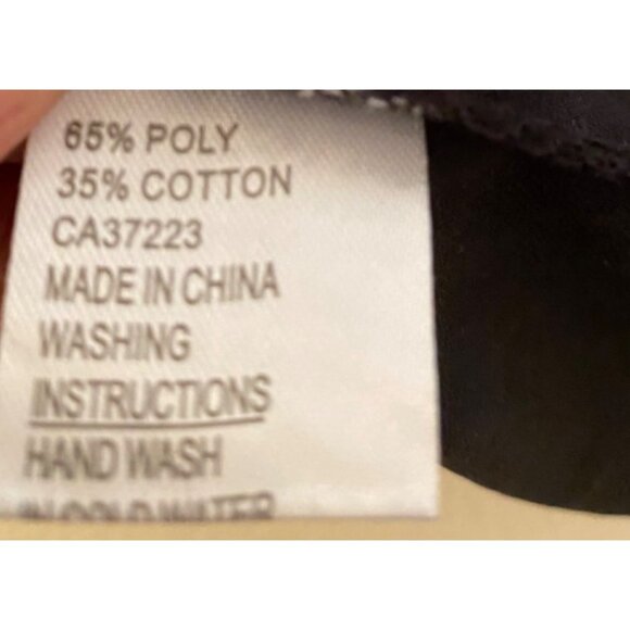 Black Open Front Layered Mesh Cardigan With 3/4 Sleeves By Creation Size XL - Picture 5 of 11